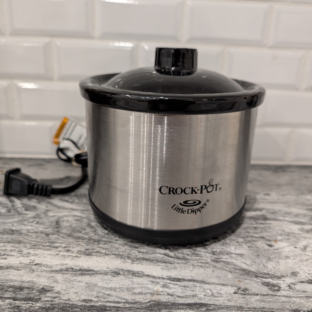 Crock Pot 16 Ounce Little Dipper Heater/Slow Cooker With Lid 1 Heat Capacity